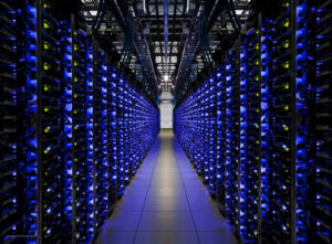 Inside a data center